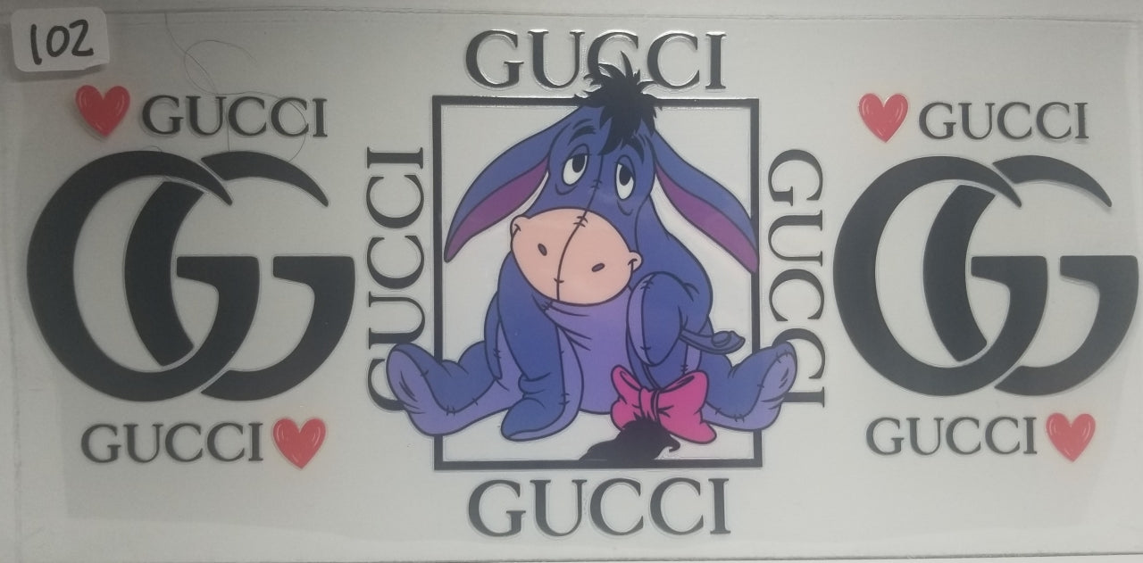 VDTFDW- Gucci 15 | UVDTF | 16oz