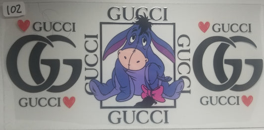 VDTFDW- Gucci 15 | UVDTF | 16oz