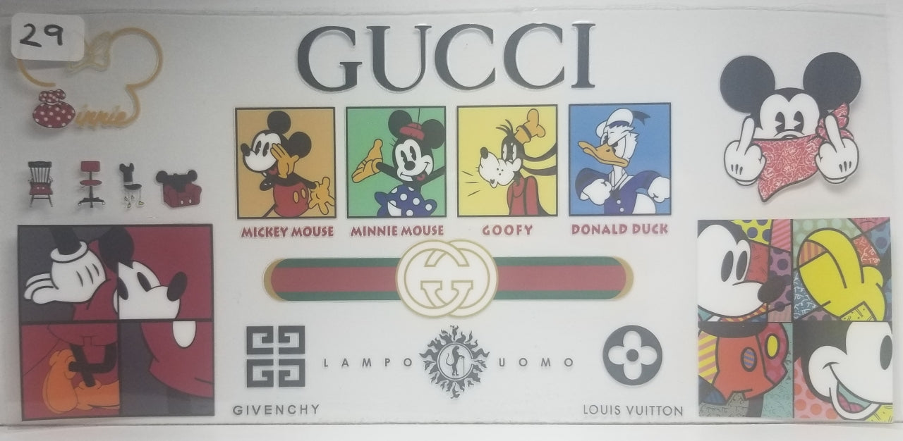 VDTFDW- Gucci 19 | UVDTF | 16oz