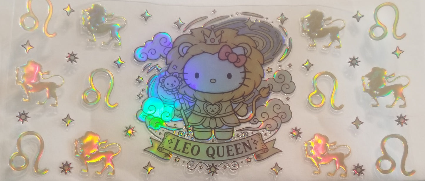 VDTFDW- Holographic Hello Kitty Leo | 16oz Cupwrap