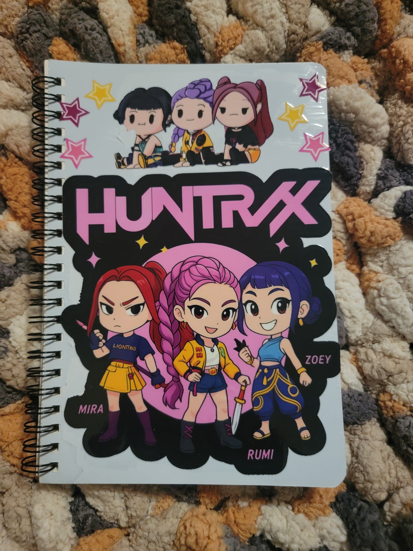 Unique A5 Spiral Notebook- K-Pop Demon Hunters 1