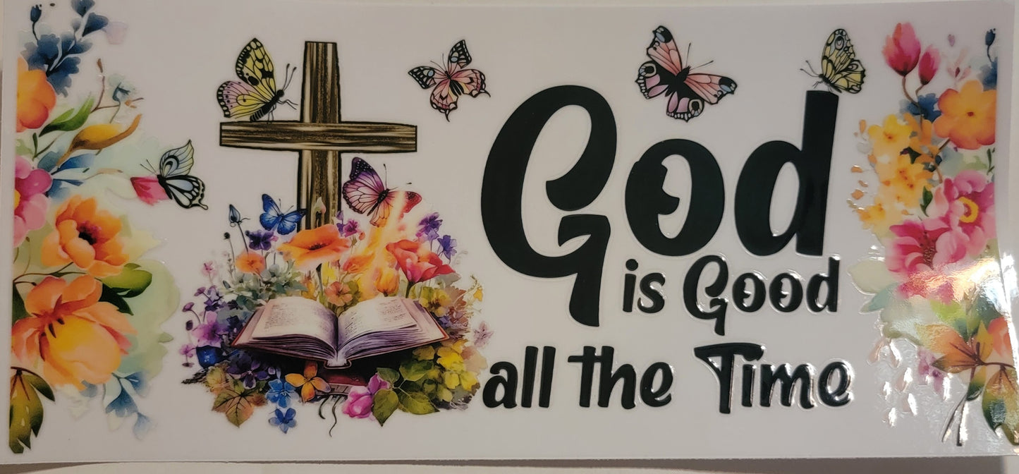 VDTFDW- Faith Based | God Is Good 2 | 16oz Cupwrap