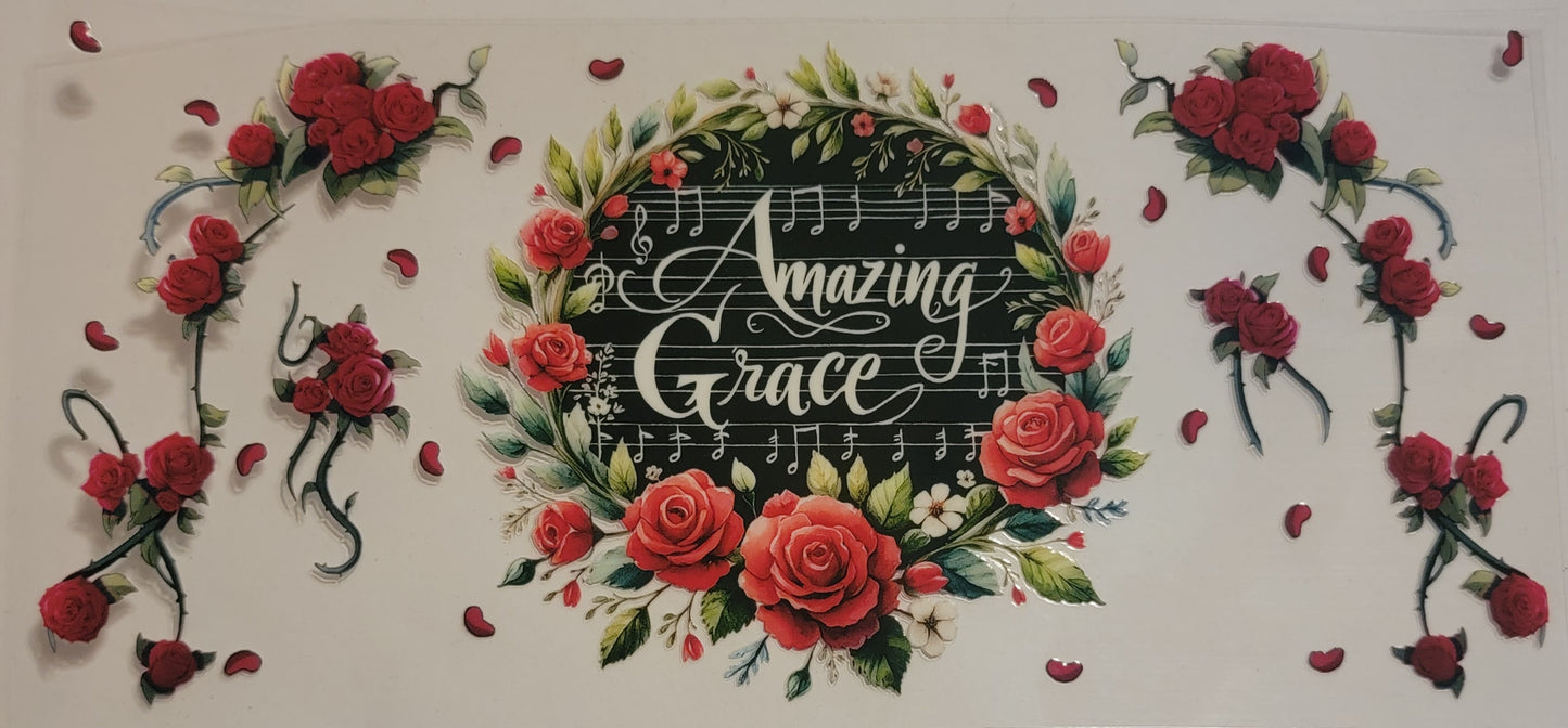 VDTFDW- Faith Based | Amazing Grace | 16oz Cupwrap
