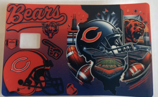VDTFDW- Credit Card Wraps | Chicago Bears