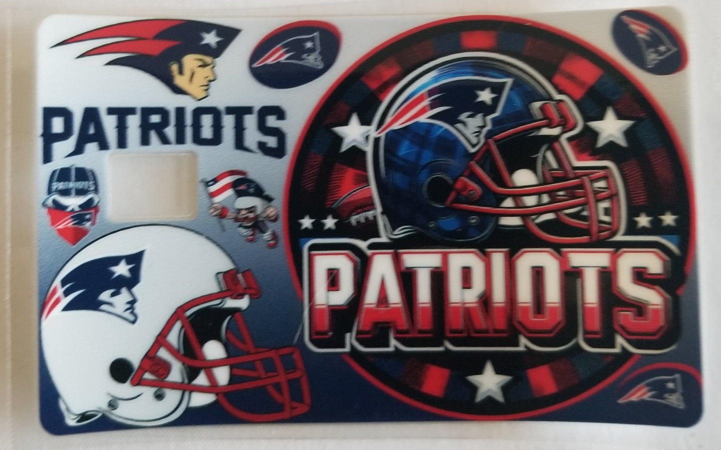 VDTFDW- Credit Card Wraps | New England Patriots