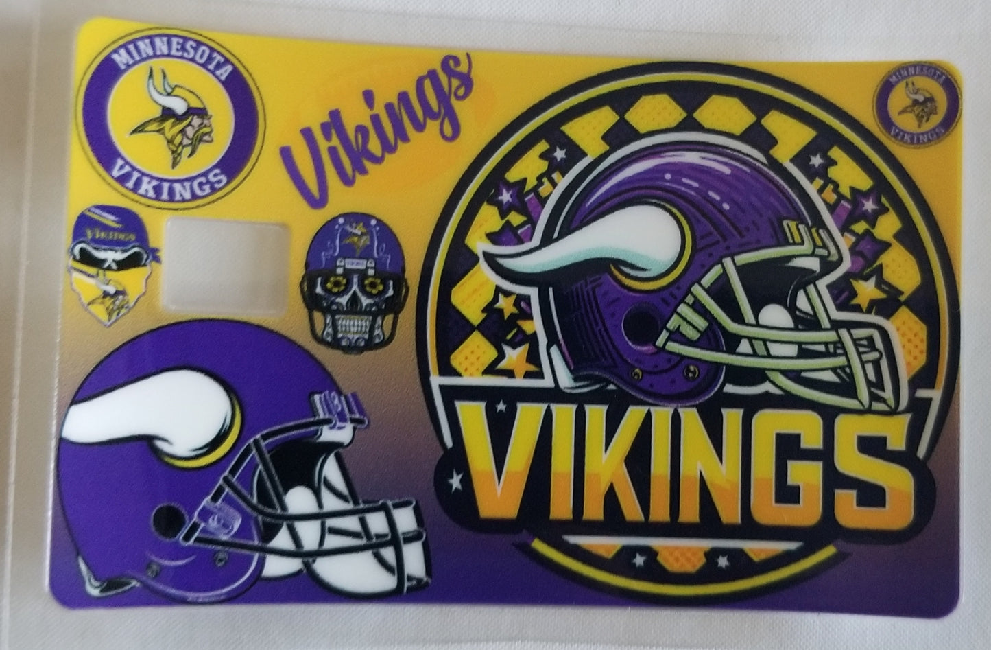 VDTFDW- Credit Card Wraps | Minnesota Vikings 2