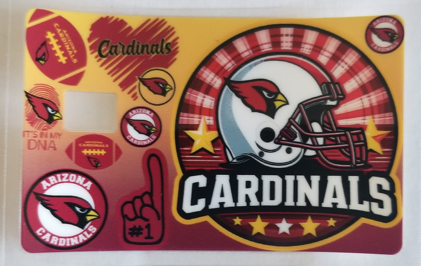 VDTFDW- Credit Card Wraps | Arizona Cardinals