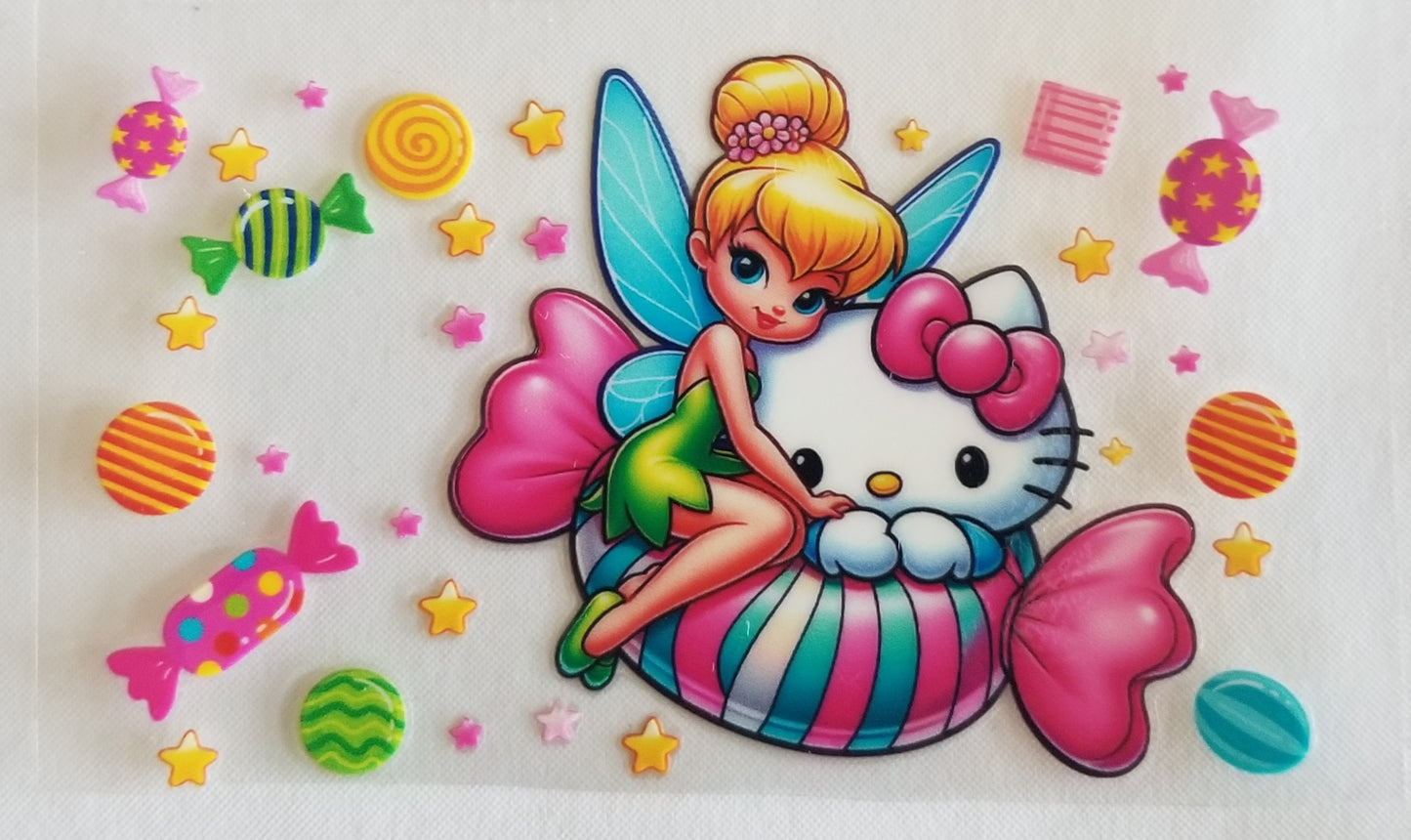 VDTFDW- Credit Card Wraps | Hello Kitty & Tinkerbell