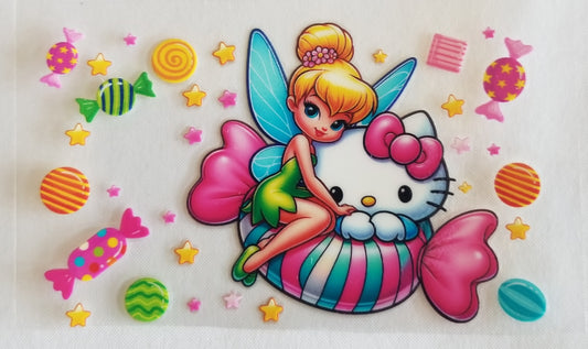 VDTFDW- Credit Card Wraps | Hello Kitty & Tinkerbell