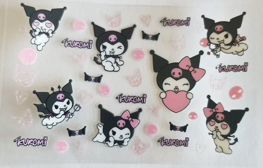 VDTFDW- Credit Card Wraps | Kuromi