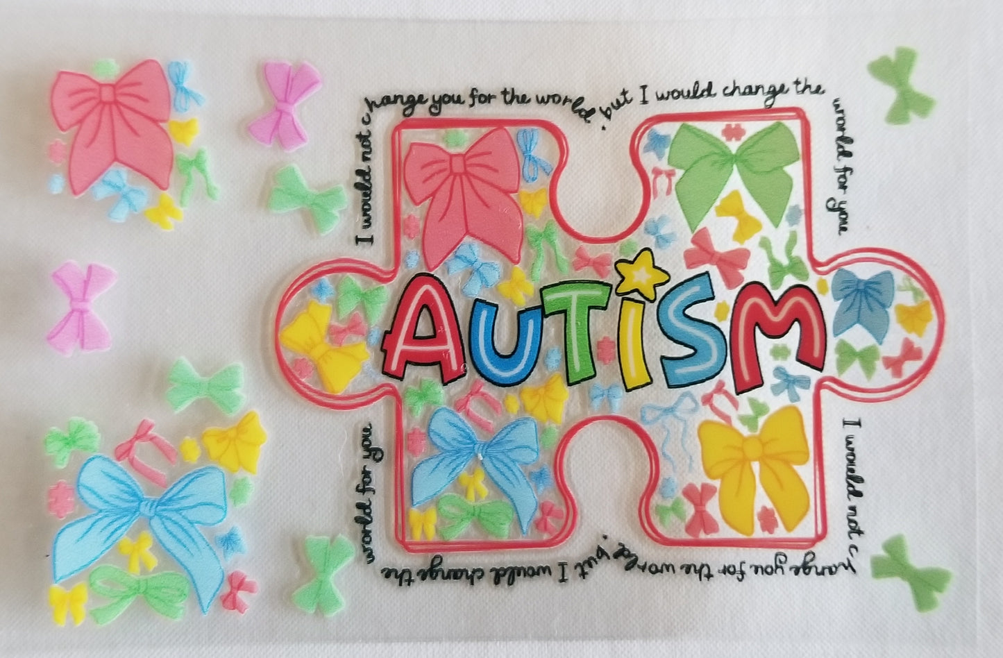 VDTFDW- Credit Card Wraps | Autism Awareness 2