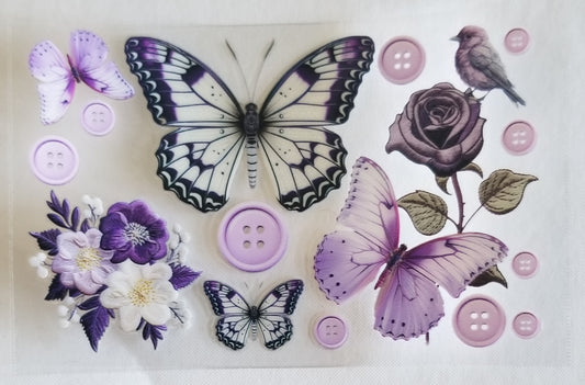 VDTFDW- Credit Card Wraps | Butterflies and Buttons