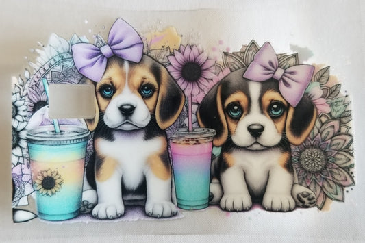 VDTFDW- Credit Card Wraps | Puppies and Coffee