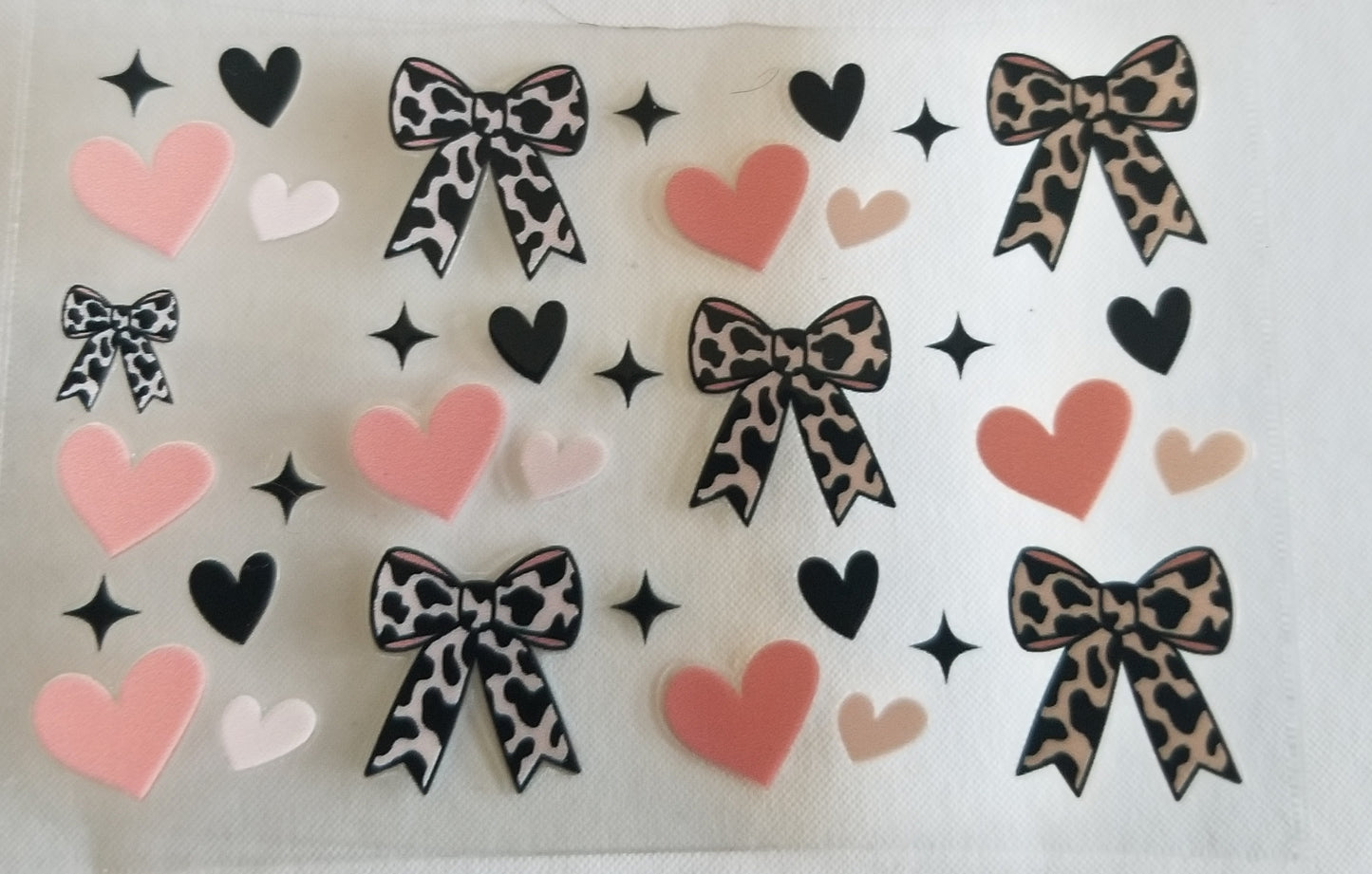VDTFDW- Credit Card Wraps | Hearts & Bows