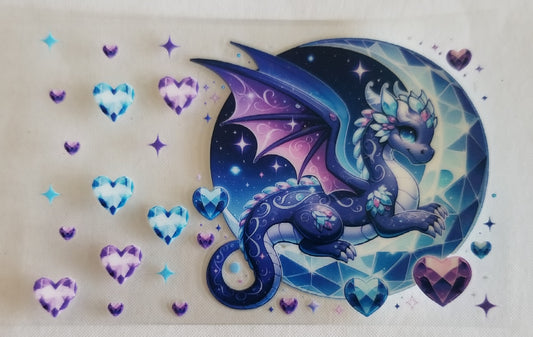 VDTFDW- Credit Card Wraps | Purple Dragon