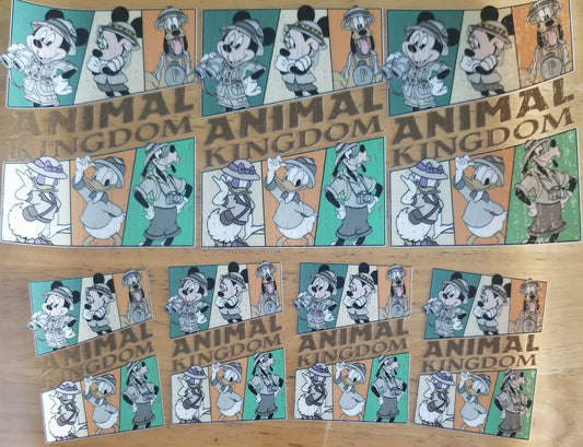 VDTFDW- 40 Oz UVDTF Wraps |Disney Animal Kindom