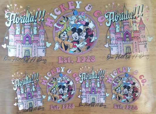 VDTFDW- 40 Oz UVDTF Wraps | Mickey and Co.