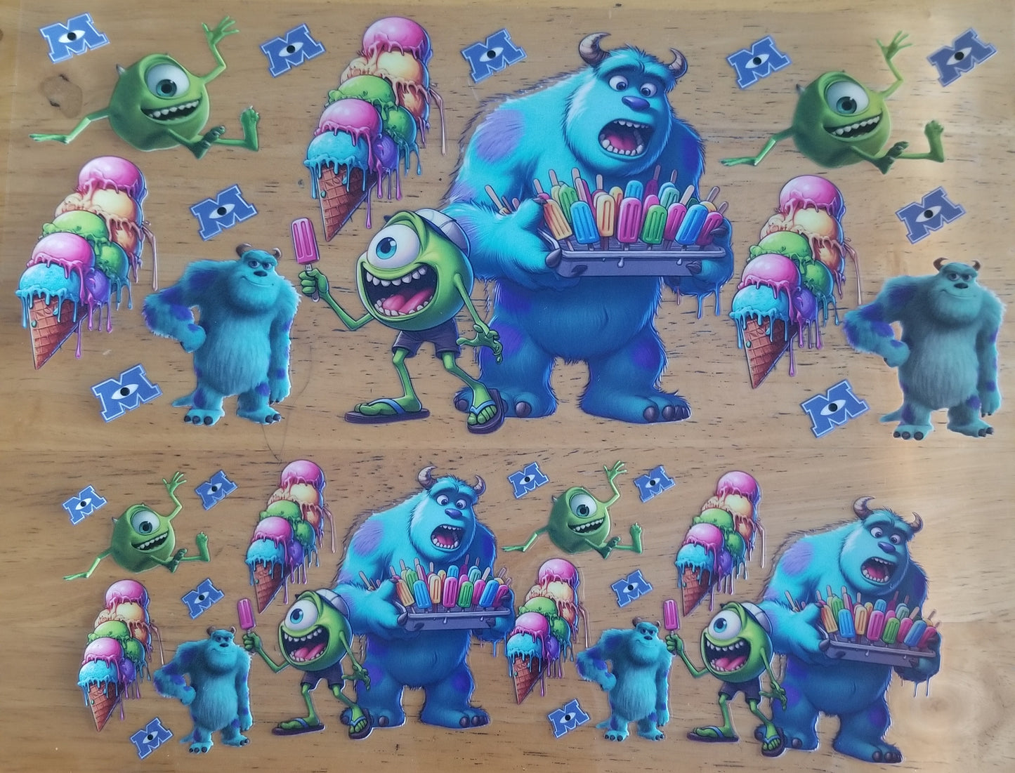 VDTFDW- 40 Oz UVDTF Wraps | Monsters Inc 1