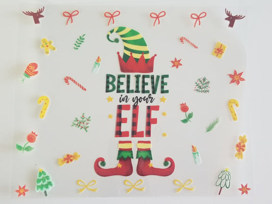 VDTFDW- 20 Oz UVDTF Wraps | Believe in YourElf