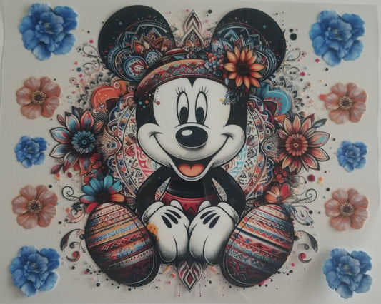 VDTFDW- 20 Oz UVDTF Wraps | Native American Minnie