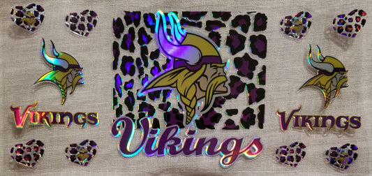 VDTFDW- Holographic Vikings | 16oz Cupwrap