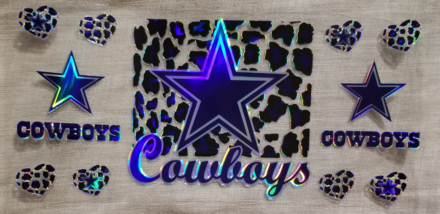 VDTFDW- Holographic Cowboys | 16oz Cupwrap