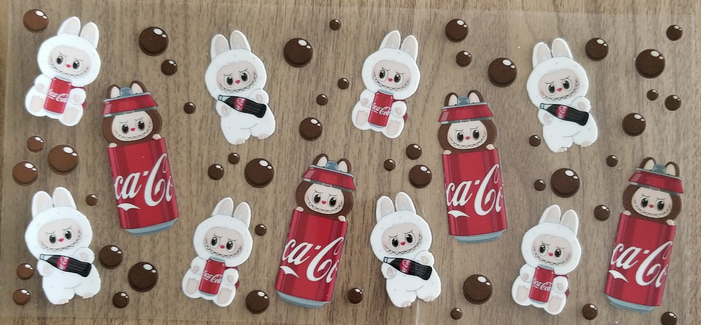 VDTFDW- Children’s Cartoon Labubu 29 | UVDTF Cupwrap