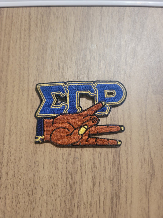 VDTFDW- Sigma Gamma Rho- Iron on Patch 4