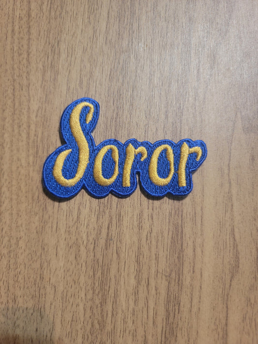 VDTFDW- Sigma Gamma Rho- Iron on Patch 12
