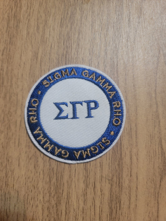 VDTFDW- Sigma Gamma Rho- Iron on Patch 10