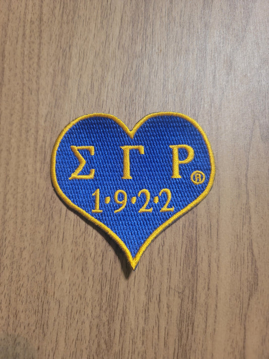 VDTFDW- Sigma Gamma Rho- Iron on Patch 5
