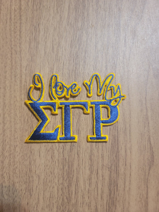VDTFDW- Sigma Gamma Rho- Iron on Patch 2