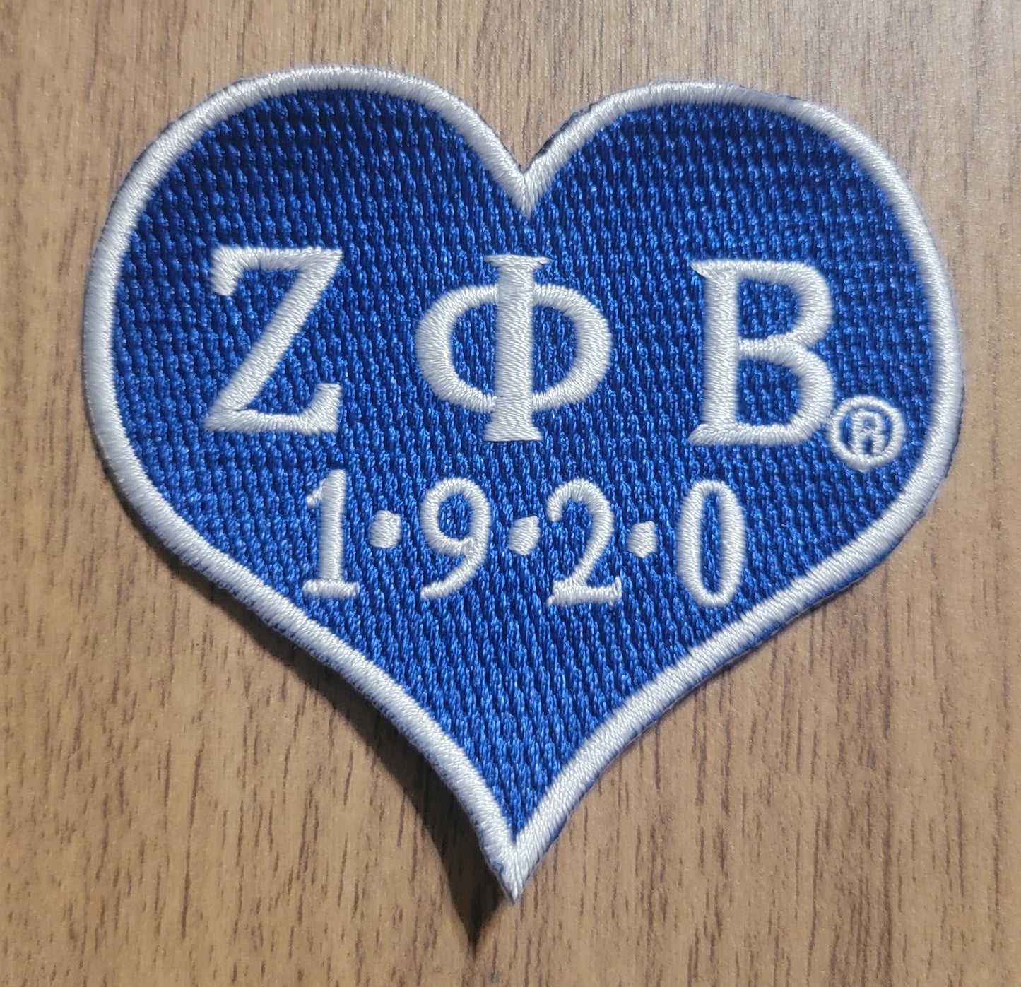 VDTFDW- Zeta Phi Beta- Iron on Patch 12