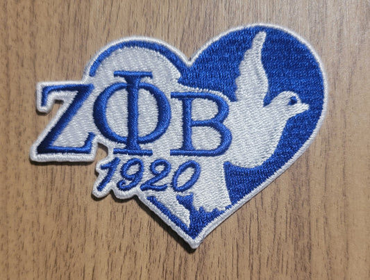 VDTFDW- Zeta Phi Beta- Iron on Patch 11