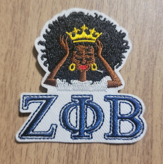 VDTFDW- Zeta Phi Beta- Iron on Patch 7
