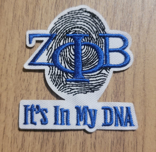 VDTFDW- Zeta Phi Beta- Iron on Patch 6