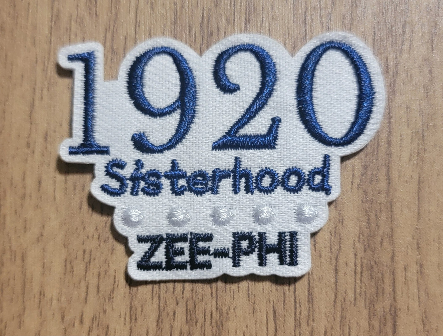 VDTFDW- Zeta Phi Beta- Iron on Patch 2