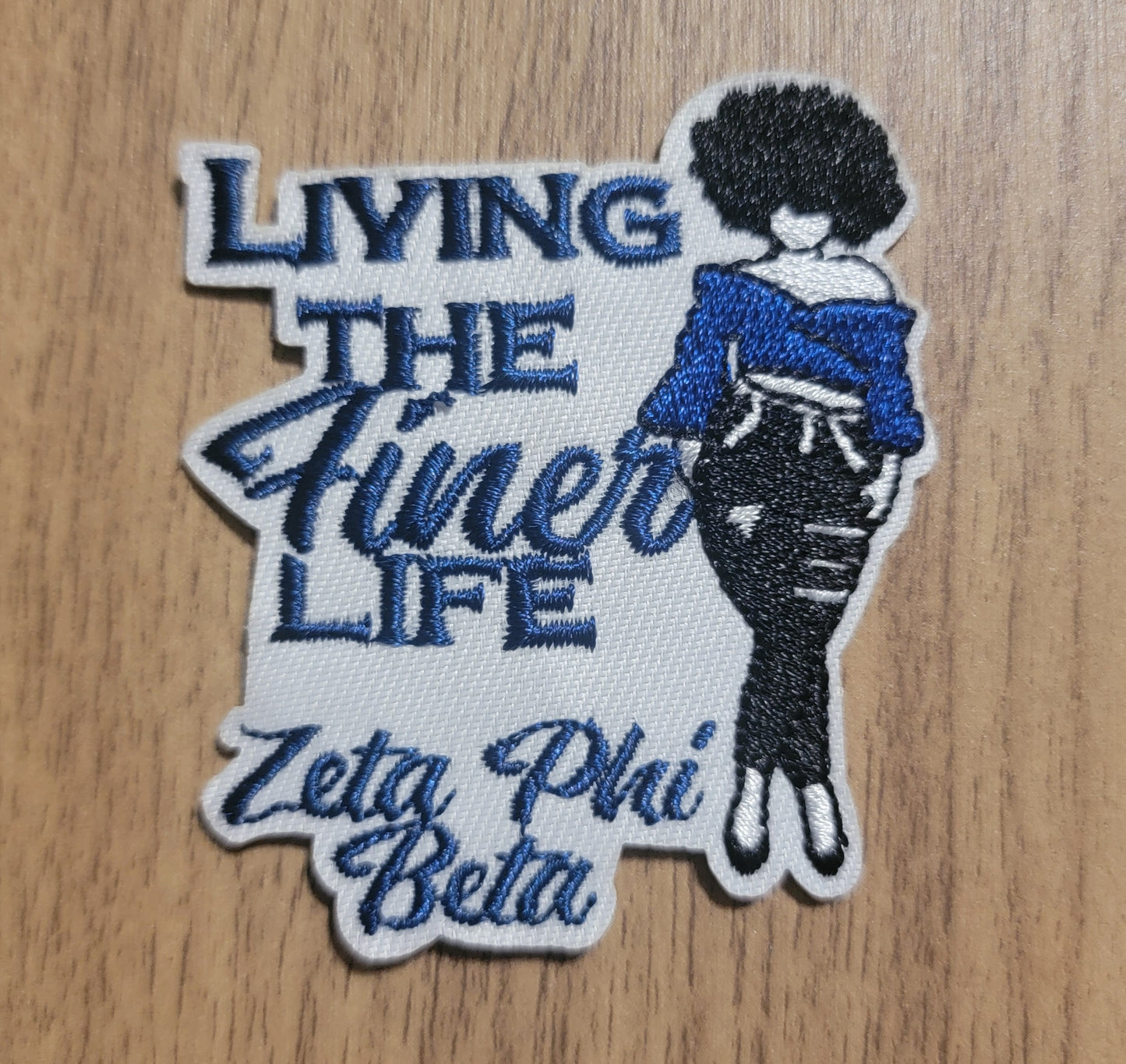 VDTFDW- Zeta Phi Beta- Iron on Patch 5
