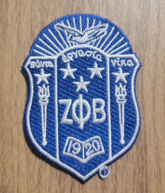VDTFDW- Zeta Phi Beta- Iron on Patch 14
