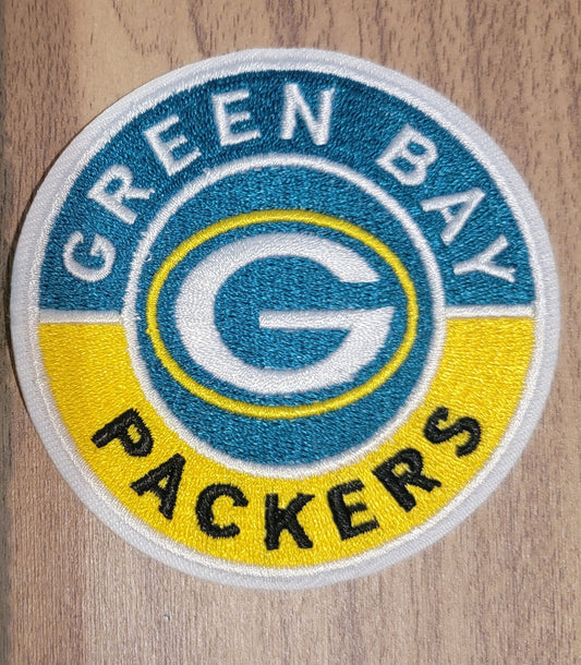 VDTFDW- Iron On Hat Patch- NFL- Green Bay 3