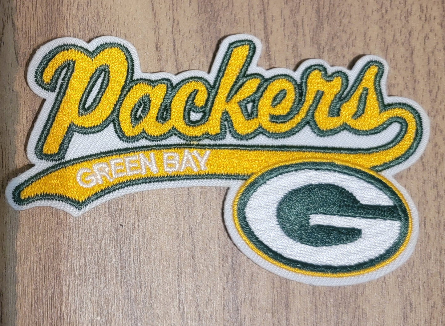 VDTFDW- Iron On Hat Patch- NFL- Green Bay 5