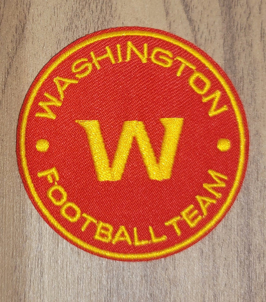 VDTFDW- Iron On Hat Patch- NFL- Washington Commanders 1