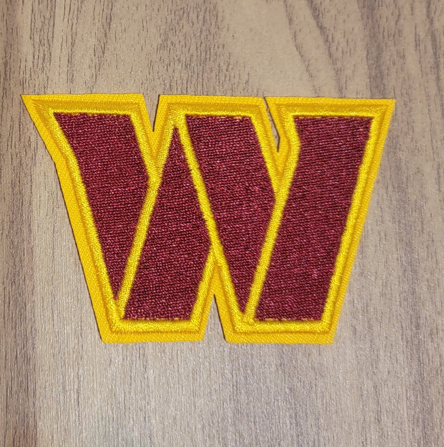 VDTFDW- Iron On Hat Patch- NFL- Washington Commanders 3