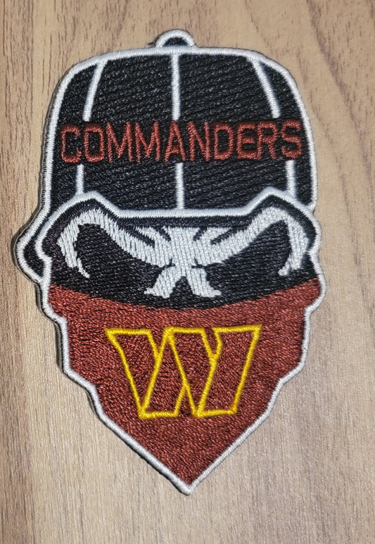 VDTFDW- Iron On Hat Patch- NFL- Washington Commanders 4