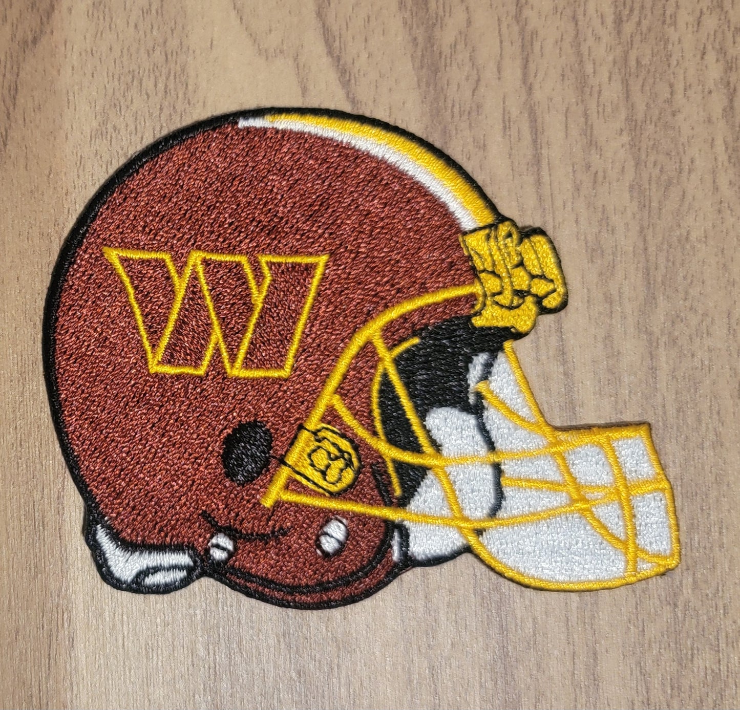 VDTFDW- Iron On Hat Patch- NFL- Washington Commanders 5