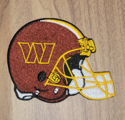 VDTFDW- Iron On Hat Patch- NFL- Washington Commanders 5