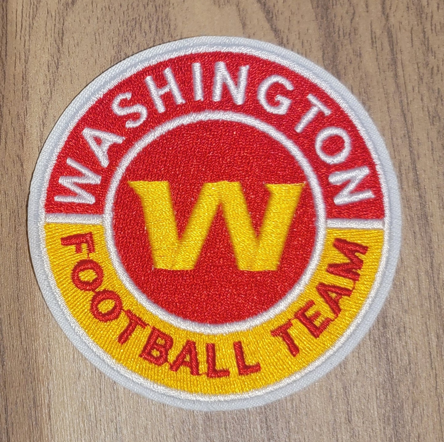 VDTFDW- Iron On Hat Patch- NFL- Washington Commanders 6