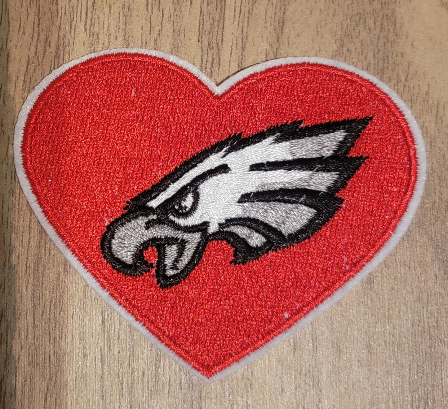 VDTFDW- Iron On Hat Patch- NFL- Eagles 2