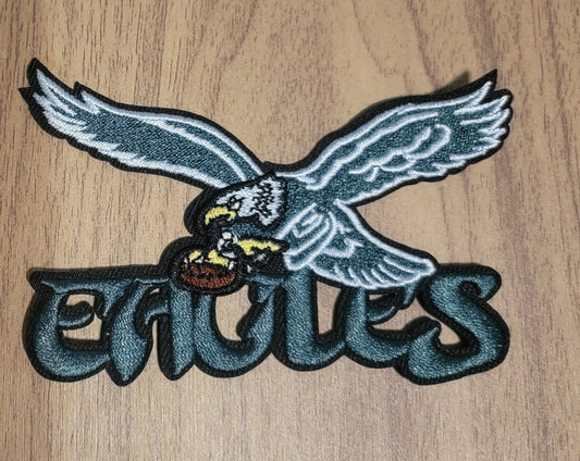 VDTFDW- Iron On Hat Patch- NFL- Eagles 4