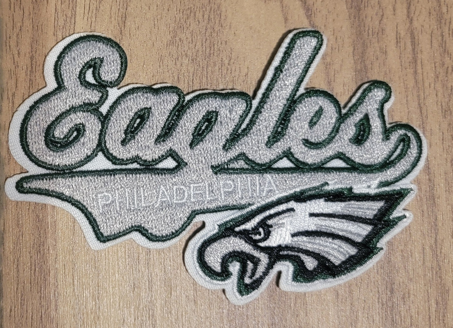 VDTFDW- Iron On Hat Patch- NFL- Eagles 6